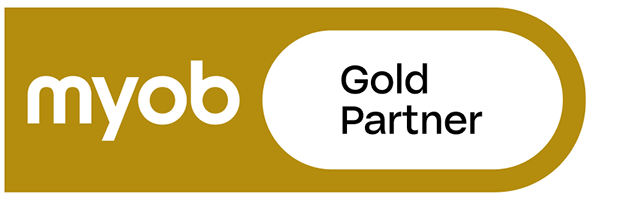 MYOB gold partner program badge
